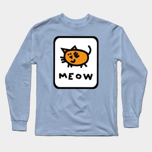 Self Portrait Cat Long Sleeve T-Shirt